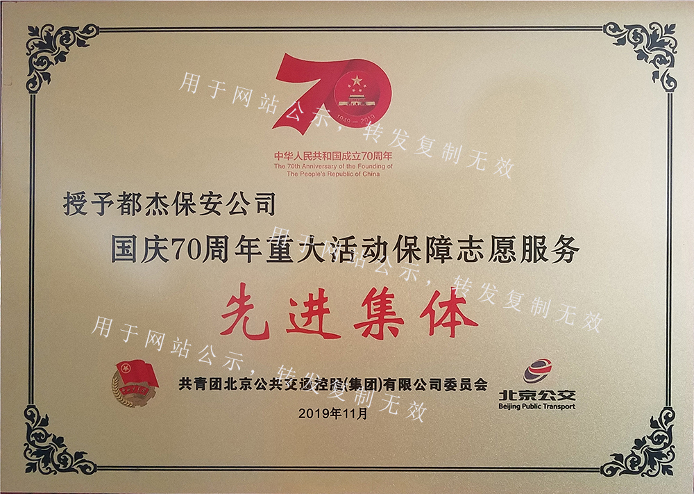 国庆70周年先进整体